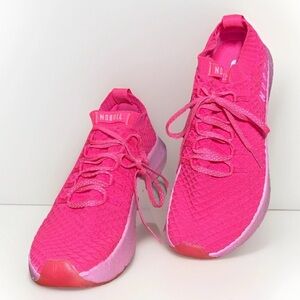 🛍️US Men 9.5/Women 11 - NO BULL JOURNEY UNISEX Textile Knit "NEON PINK" Sneaker💗